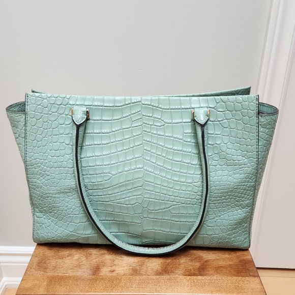 Kate Spade Croc Embossed Tote - Picture 5 of 17